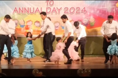 Video Of Dads Dancing With Their Little Girls On Annual Day Is Too Precious