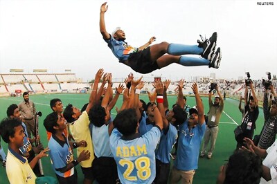 India win against France in hockey test