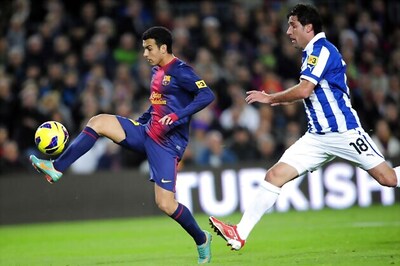 Pedro scores twice as Barcelona thrash Espanyol 4-0