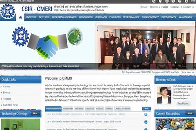 CSIR-CMERI Recruitment 2018: 35 Posts, Walk-in Interviews on 20th & 21st June 2018