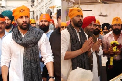 Ranbir Kapoor, Bobby Deol Seek Blessings at Bangla Sahib Gurudwara After Animal Trailer Launch | Pics