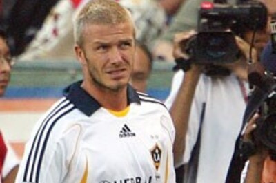 Beckham still unfit, out of Galaxy's next match