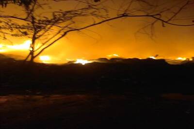 120 Shanties Gutted in Fire Again at Tughlaqabad Slums, No Injuries Reported