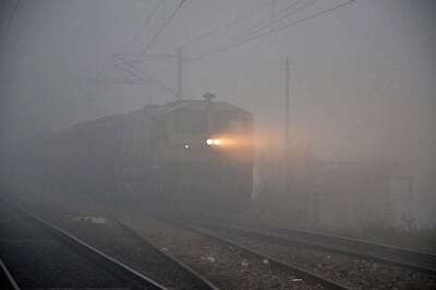 Windy Morning in Delhi, 32 Trains Running Late