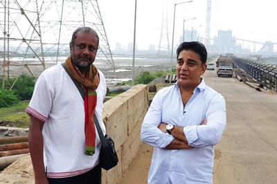 Kamal Haasan Visits Ennore Creek, Interacts With Local Residents and Fishermen