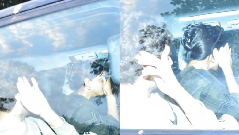Suhana Khan Hides Her Face as Paparazzi Spot Her With Mystery Friend Outside Mannat, See Pics
