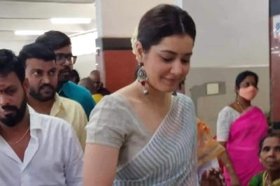Actress Raashi Khanna Visits Tirumala Temple Ahead of Pakka Commercial’s Release