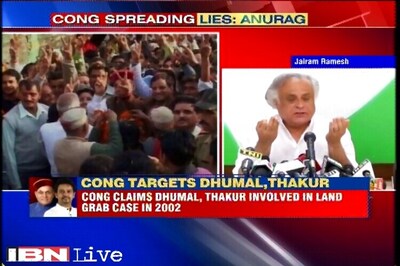 Congress claims PK Dhumal, his son involved in land grab case in Himachal Pradesh