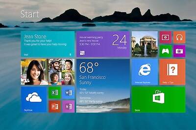 Microsoft brings back the 'start' button with Windows 8.1 update