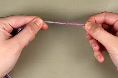 How to Make Bracelets out of Thread