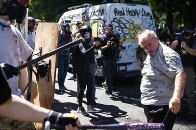 Police Arrest 14 After Portland Rocked By Clashes Between Demonstrators