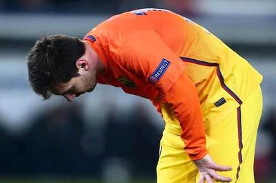 Barcelona say injured Messi to miss league game
