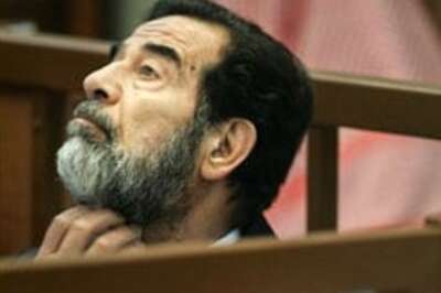 Red card to Saddam before execution