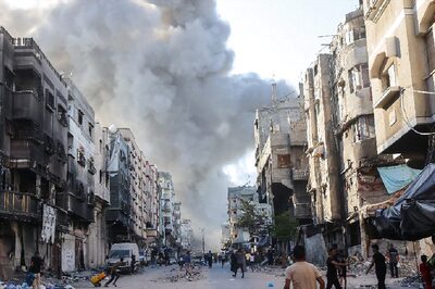 Israel Strikes Gaza Killing 19 As Blinken Heads To Region To Help Close Cease-Fire Deal