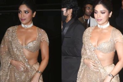 Bhumi Pednekar Looks Smoking Hot in Sexy Lehenga Choli at Sidharth-Kiara's Reception; See Pics