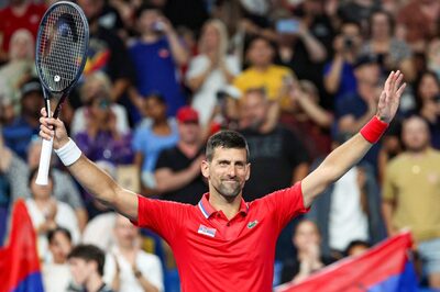 United Cup: Novak Djokovic Puts Down Zhang Zhizhen To Give Serbia 1-0 Lead Over China