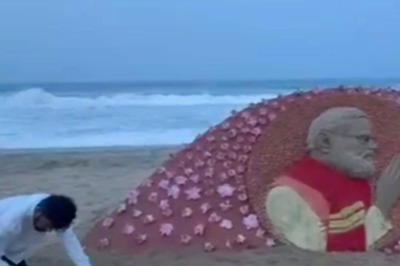 Watch: Sudarsan Pattnaik Dedicates His Latest Sand Art To PM Narendra Modi