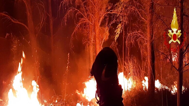 150 Houses Destroyed as Fire Wraps Birthplace of Olympics in Greece
