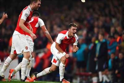 Champions League: Resilient Arsenal bounce back to beat Bayern Munich