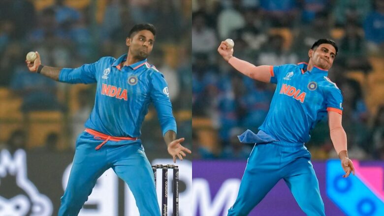 After Virat Kohli, Shubman Gill and Suryakumar Yadav Get a Chance to Bowl Against Netherlands | WATCH