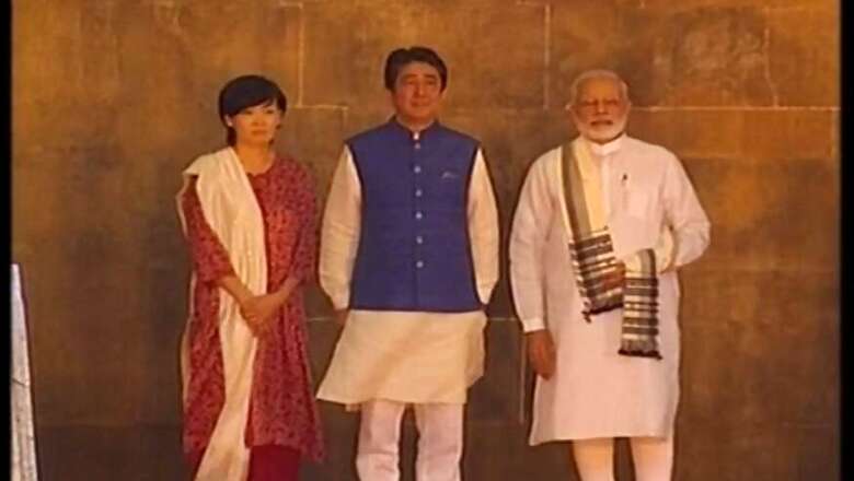 LIVE: PM Narendra Modi, Japan's Shinzo Abe at Sidi Saiyyed Mosque