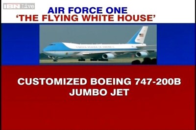 Air Force One: The plane that carries the US President and can launch a nuclear attack