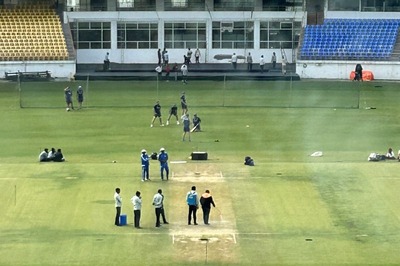 IND vs ENG 2024: Here's a First Look at 'Greenish' Rajkot Pitch for the 3rd Test