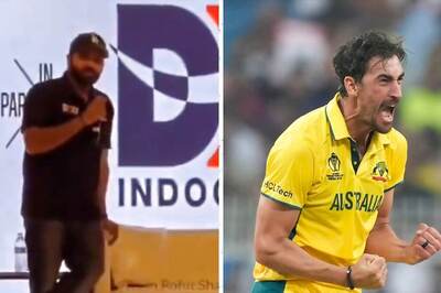 ‘Calm Down Guys’: Rohit Sharma's Cheeky Response After Fans Heckle Indian Skipper With Mitchell Starc Chants - WATCH