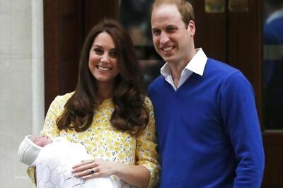 Well-wishers swoon as Britain's Princess Charlotte christened