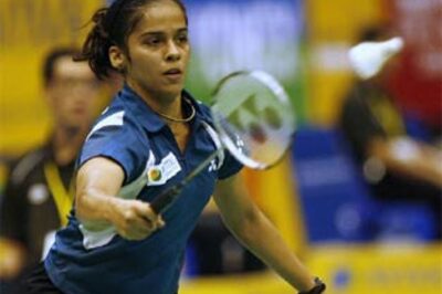  Saina in quarters, Arvind, Jayaram out of Malaysian Open
