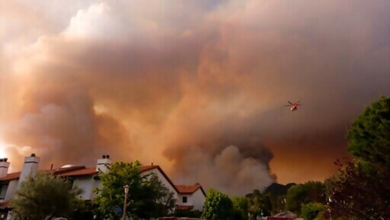 Crews Battle Los Angeles Wildfire That Forced Evacuations