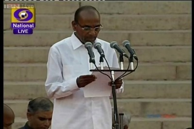 Happy with my portfolio, says Heavy Industries Minister Geete