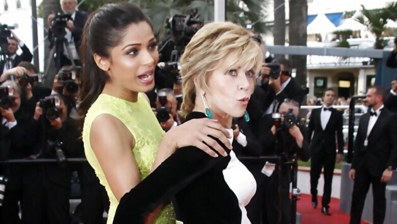 I would love to be Jane Fonda's best friend: Freida Pinto