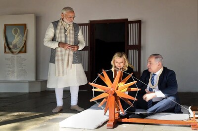 Netanyahu in Gujarat: Modi Quotes Einstein in Start-Up Pitch, Inaugurates iCreate Centre With Israeli PM