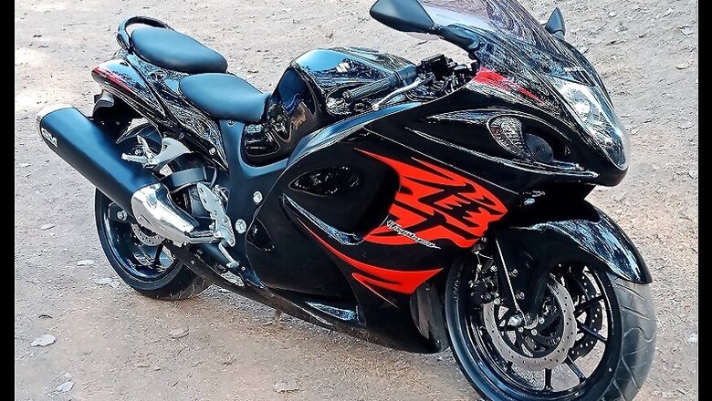 Hero Karizma Modified into Suzuki Hayabusa Looks Just Like the Original Superbike [Video]