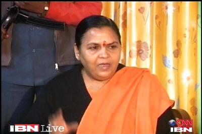 Uma hits out at Mulayam for his rape victim remark