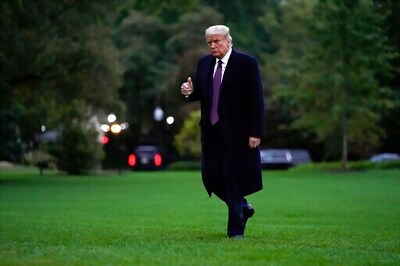 AP PHOTOS: A Busy Week For Trump Before Positive Virus Test