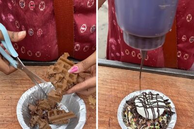 Chocolate Waffle Loaded With Nuts And Sprinkles Is A Red Flag From Miles Away