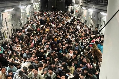 US Plane Packed with 600 Tense Afghans: A Tell-all Photo from Taliban's Swift Victory