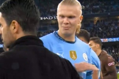 'Stay Humble Eh...You F*cking Clown!': Erling Haaland's Menacing Antics vs Arsenal Reach Fever-Pitch in Post-Match Interaction