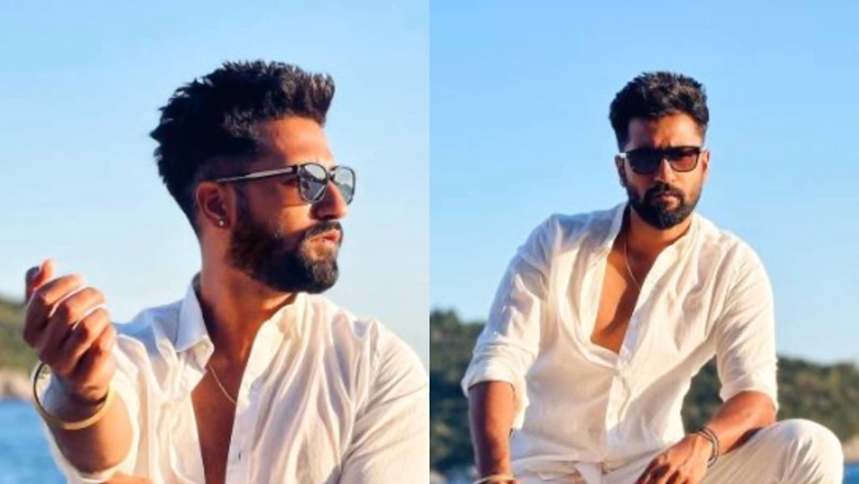Vicky Kaushal Sets Thirst Traps in White Unbuttoned Shirt, Fans Can't Handle His Hotness