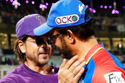 Watch: Shah Rukh Khan Sneaks Behind Sourav Ganguly to Give Him a Hug in Viral Video