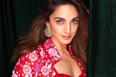 Kiara Advani Stuns In A Rust-Orange Ethnic Outfit At Satyaprem Ki Katha’s Promotions