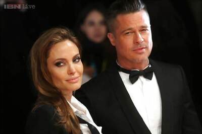 Brad Pitt, Angelina Jolie wear matching outfits at 2014 BAFTA Awards