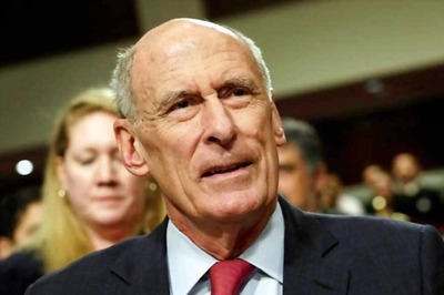 Trump Announces US Intelligence Chief Dan Coats to Quit Office on August 15
