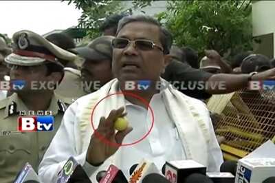 Lemon in Right Hand, Karnataka CM Siddaramaiah Tours Mysore