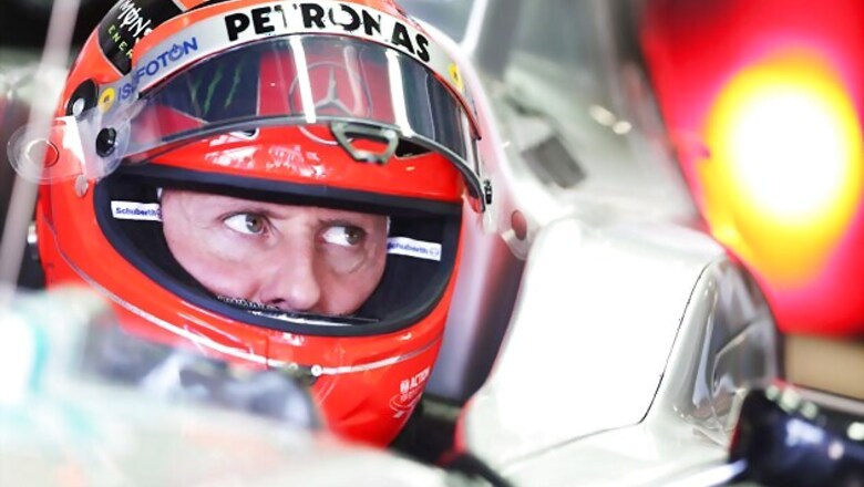 Schumacher crashes in Japanese GP practice