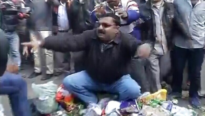Sanitation workers protest outside Sisodia's residence, demand immediate release of funds
