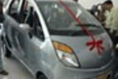 In Pics: Tata Nano on display in showrooms