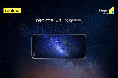 Realme X3, Realme X3 SuperZoom to Launch in India on June 25 via Flipkart